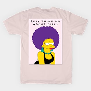 Busy thinking about girls T-Shirt